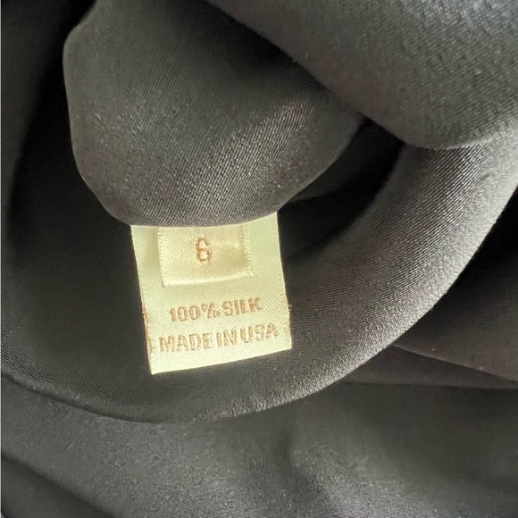 Marchesa Black Silk Gown - Picture 10 of 16